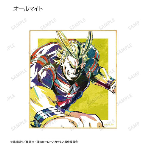 『僕のヒーローアカデミア』トレーディング Ani-Art 第5弾 ミニ色紙 ver.A(単位/BOX)【202508再販】